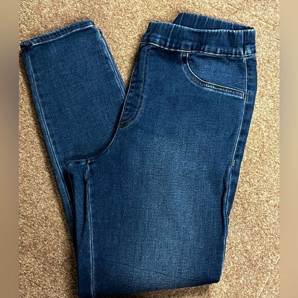 Express Pull On Skinny High Rise Jeans - Picture 1 of 7